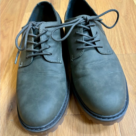 Abound Men’s 10 Tyson Lug Lace-Up Oxford Shoes in Gray. Excellent Condition. - Picture 4 of 7